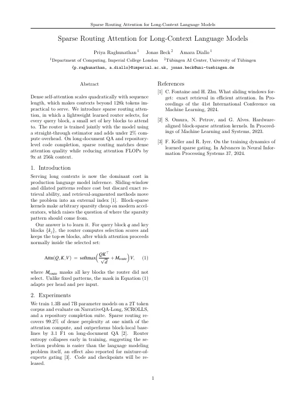 Compiled first page of the ICML Style Preprint template